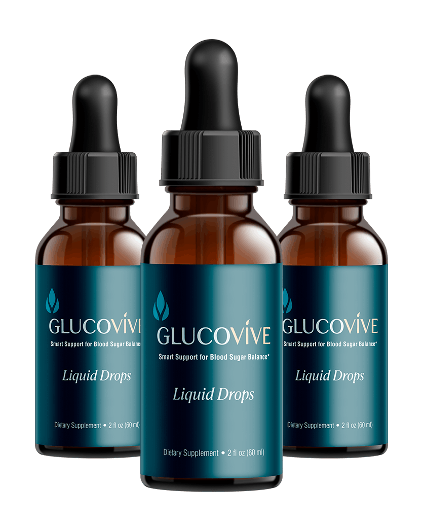 Glucovive 3 bottle
